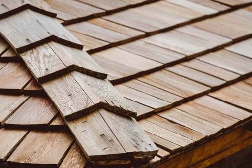 cedar shake roofing material