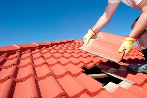 cheapest roofing material clay