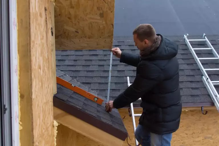 how to measure a roof ruler