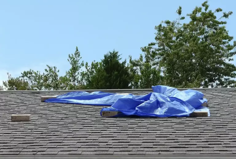 how to patch a roof tarp