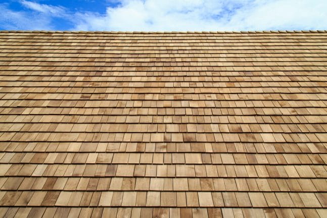 cedar roof installation in Maryland